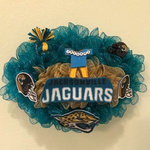 JACKSONVILLE JAGUARS FOOTBALL WALL HANGING